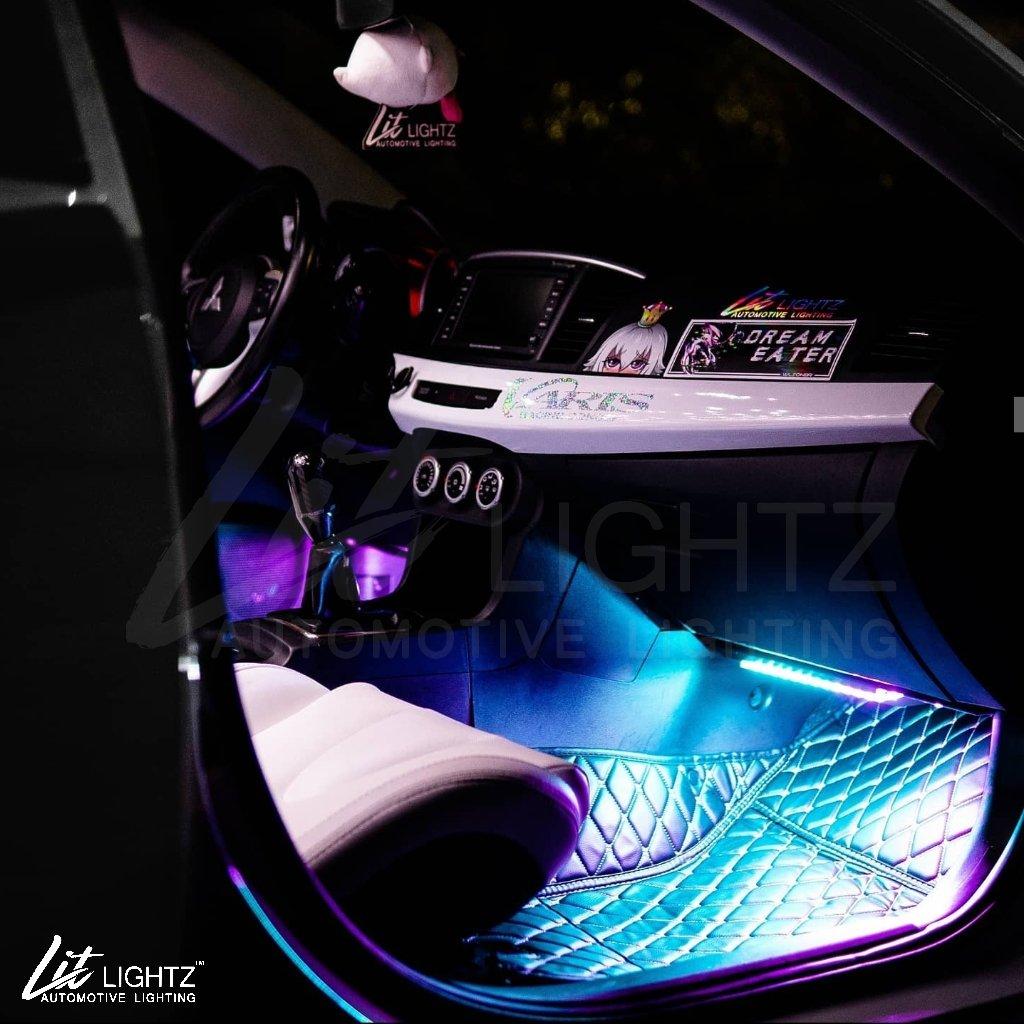 Car LED Foot Well Interior Light Kit