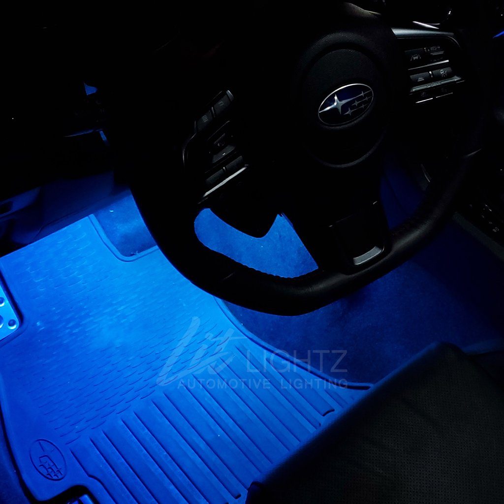 Color Chasing LED Interior Footwell Light Kit Subaru 2015+ WRX/STi Interior Kit Lit Lightz 