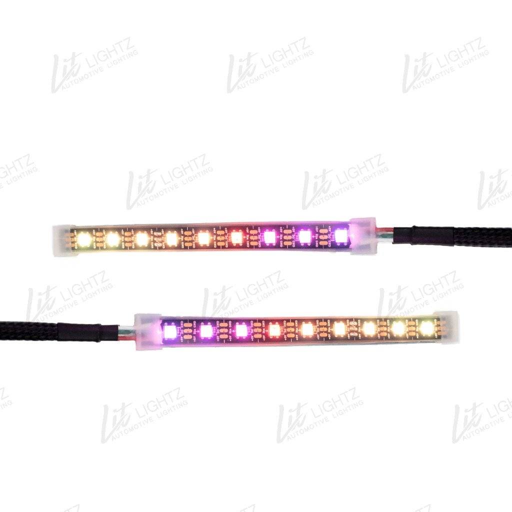 6 Inch Color Chasing LED Strips - LitLightz.com
