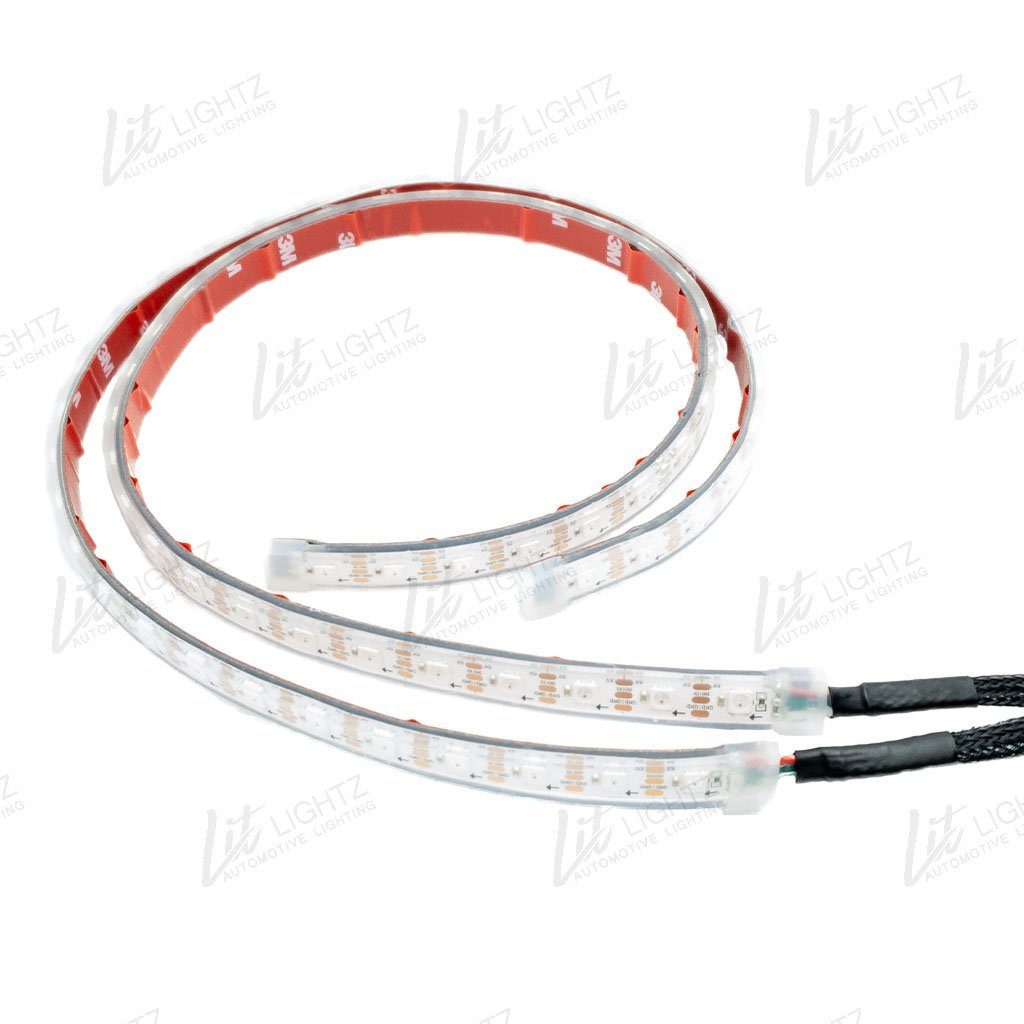 24 Inch Color Chasing LED Strips - LitLightz.com
